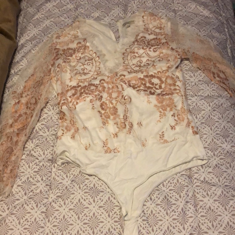 Beautiful white lace top